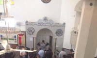 صلاة الاستسقاء في مسجد ابو بكر الصديق في جلجولية 